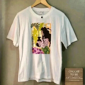 Monki Graphic tee t-shirt size L